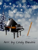 Piano and Recorder, Christmas, Set 1 P.O.D cover